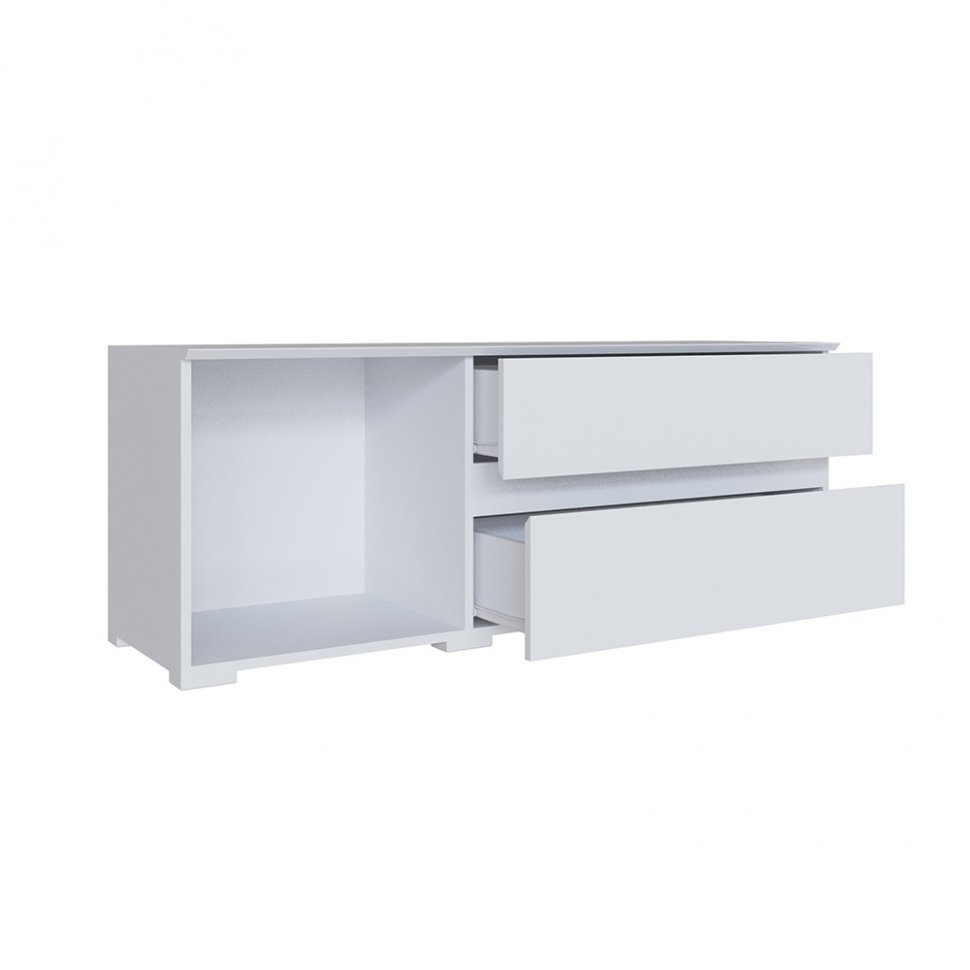 Тумба ТВ малая Плейона (ТЭКС) Белый