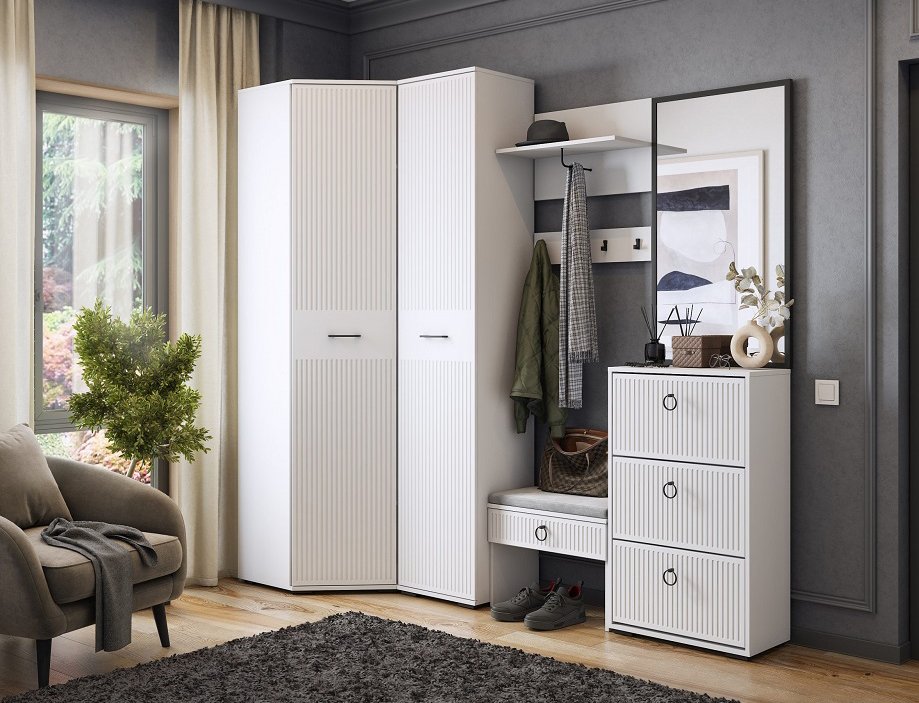 Прихожая Шарлиз (MLK) Комплект 2