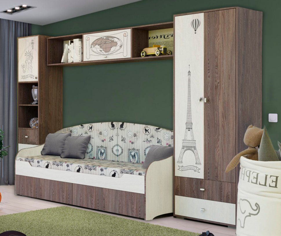 Полка навесная Омега 08 Эльбрус-М