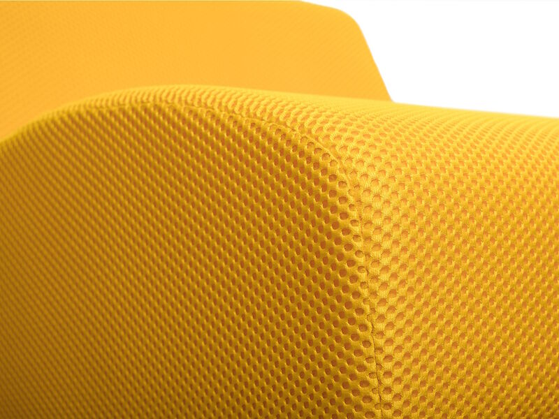 Марвэл Сетка Кресло Желтое