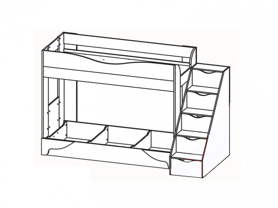 Латте 77-01 кровать-диван Бодега Светлый / Орех Донской / Велюр Зеленый