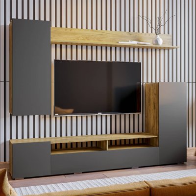 Гостиная Диаманд, Крафт, Графит