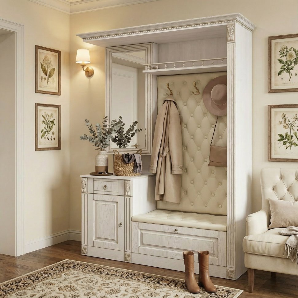 Прихожая Вероника-1 бодега светлый/ясень патина