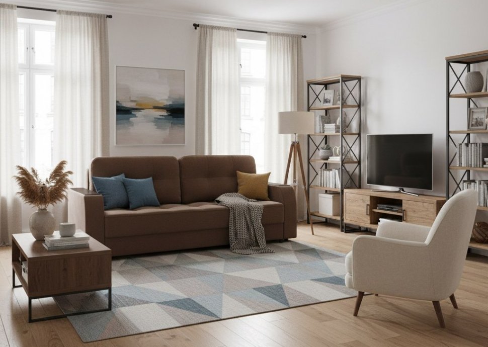 Диван Нью-Йорк 3т Модель 036 / luna 25