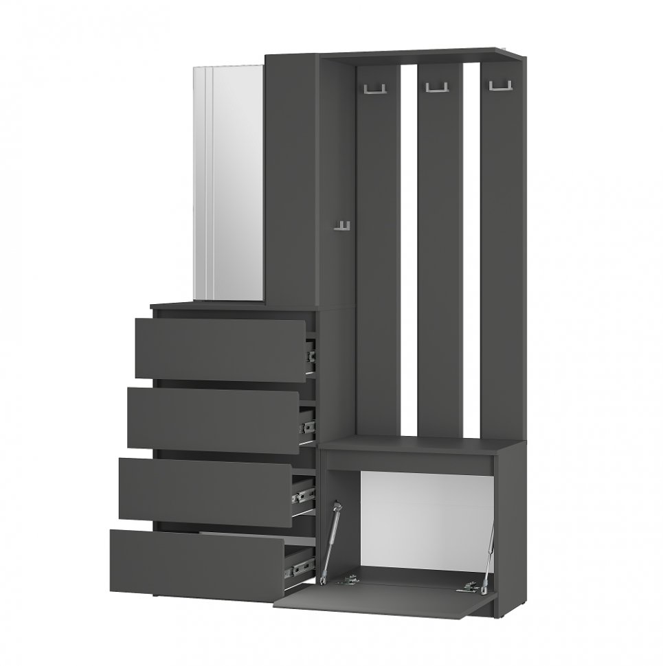 Прихожая Симпл ПР-04 (БТС) Графит