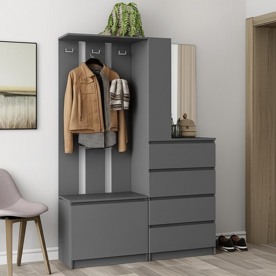 Прихожая Симпл ПР-04 (БТС) Графит