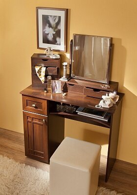 Стол туалетный Sherlock 53 Глазов-мебель (Орех Шоколадный)