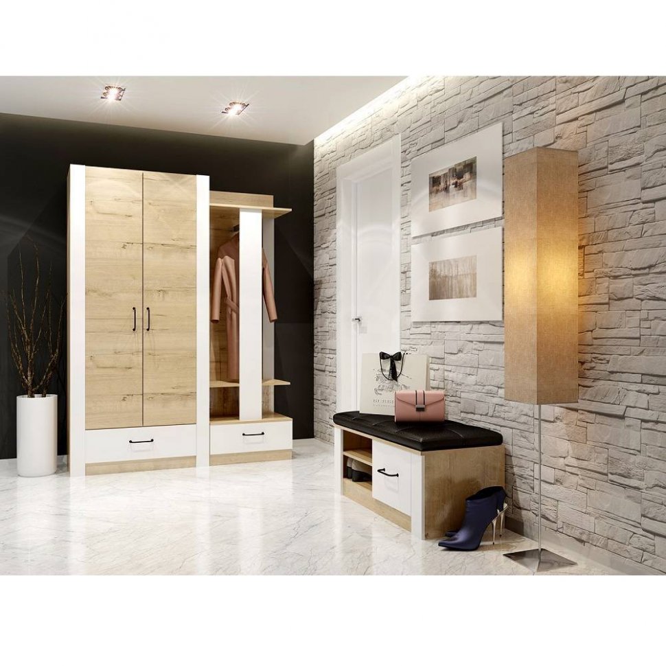 Вешалка с тумбой Ева 5 М4 (Комфорт-S)