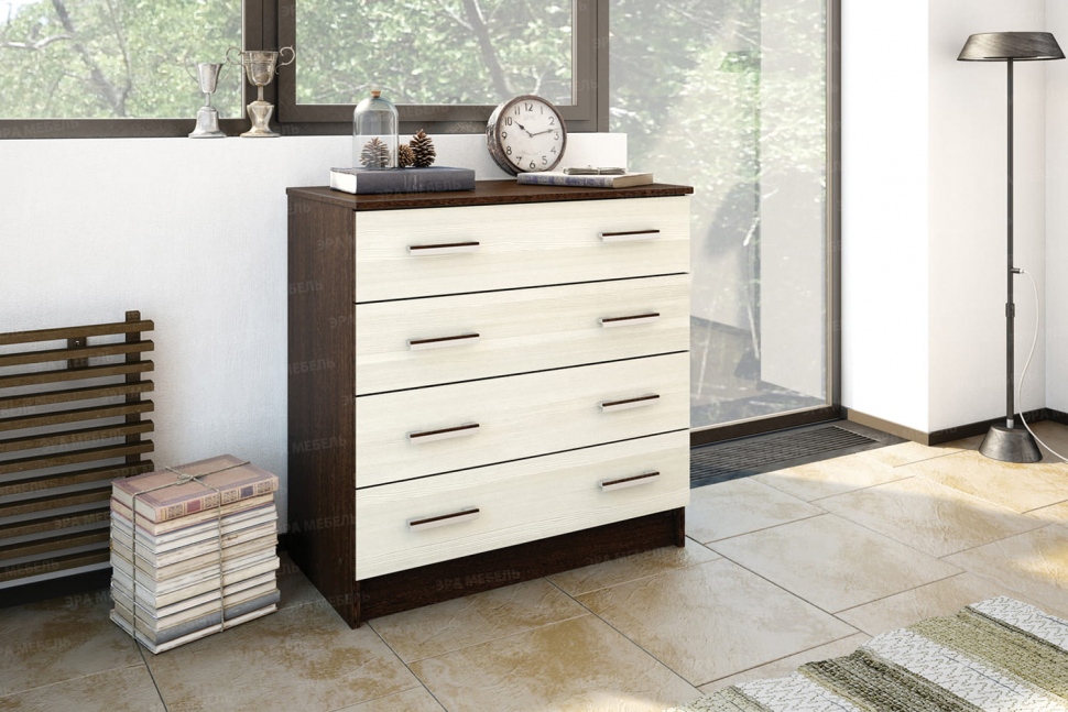 Комод К-800 ЭКО (Эра) Венге/Лоредо