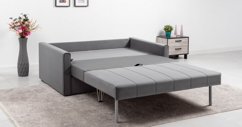 Диван кровать Лео, Серый