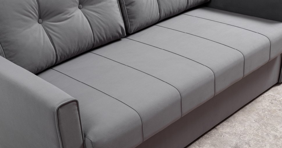 Диван кровать Лео, Серый