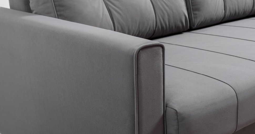 Диван кровать Лео, Серый