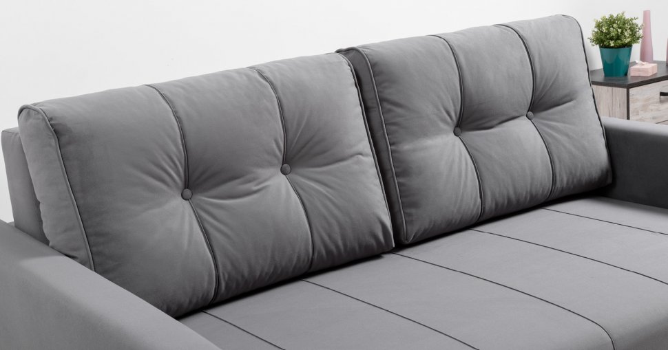 Диван кровать Лео, Серый