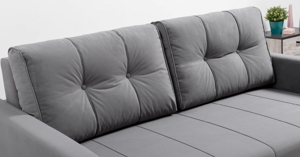 Диван кровать Лео, Серый