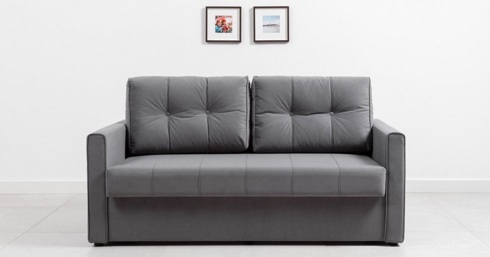 Диван кровать Лео, Серый