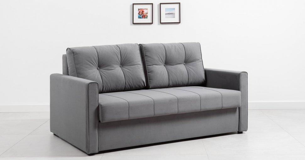 Диван кровать Лео, Серый