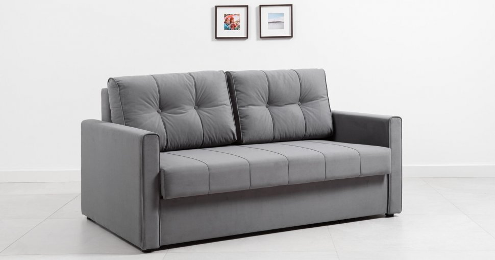 Диван кровать Лео, Серый