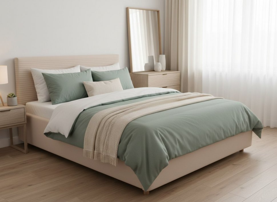 Кровать Event Loft 1400 с основанием / бежевый №4