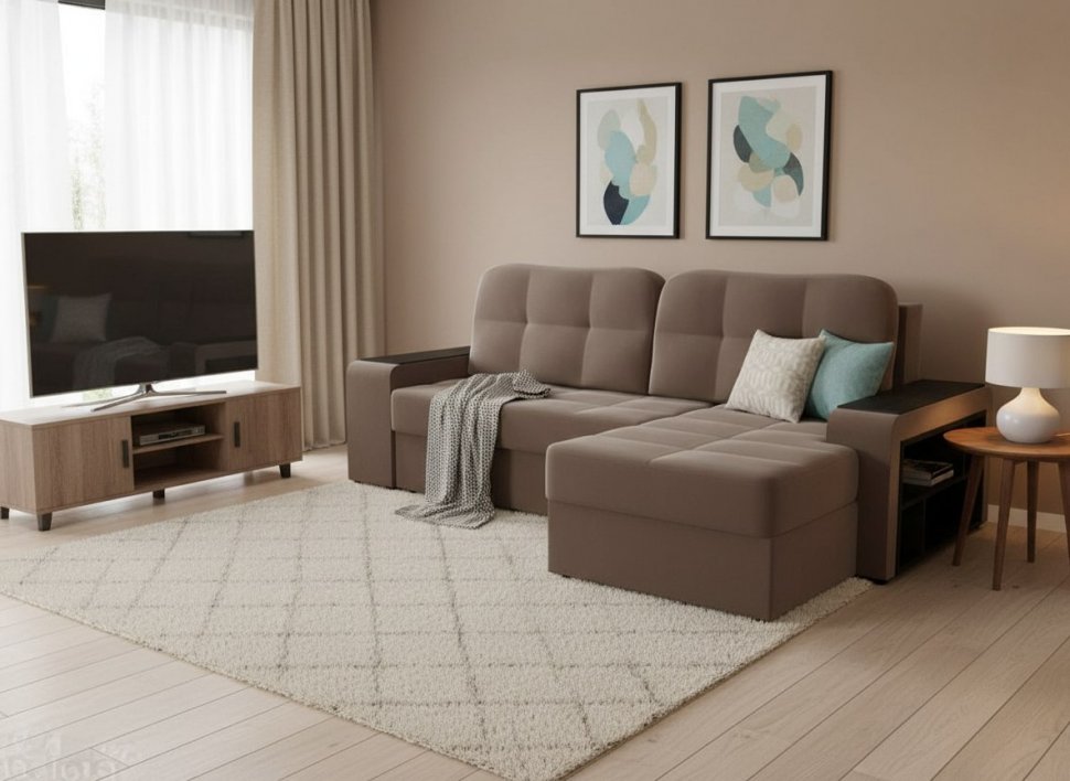 Диван угловой Дубай luna 25