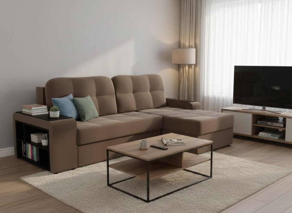 Диван угловой Дубай luna 25