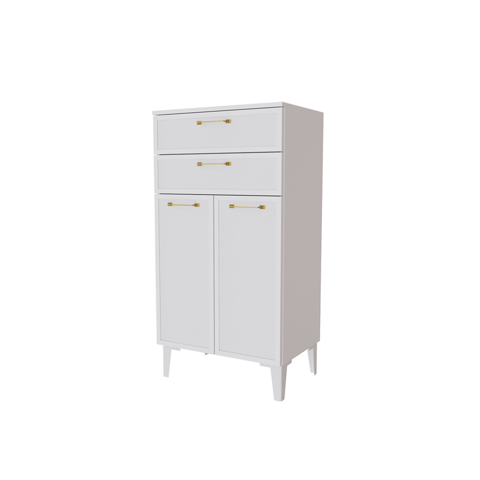 Тумба с ящиками Толедо ТТ-30, Белый