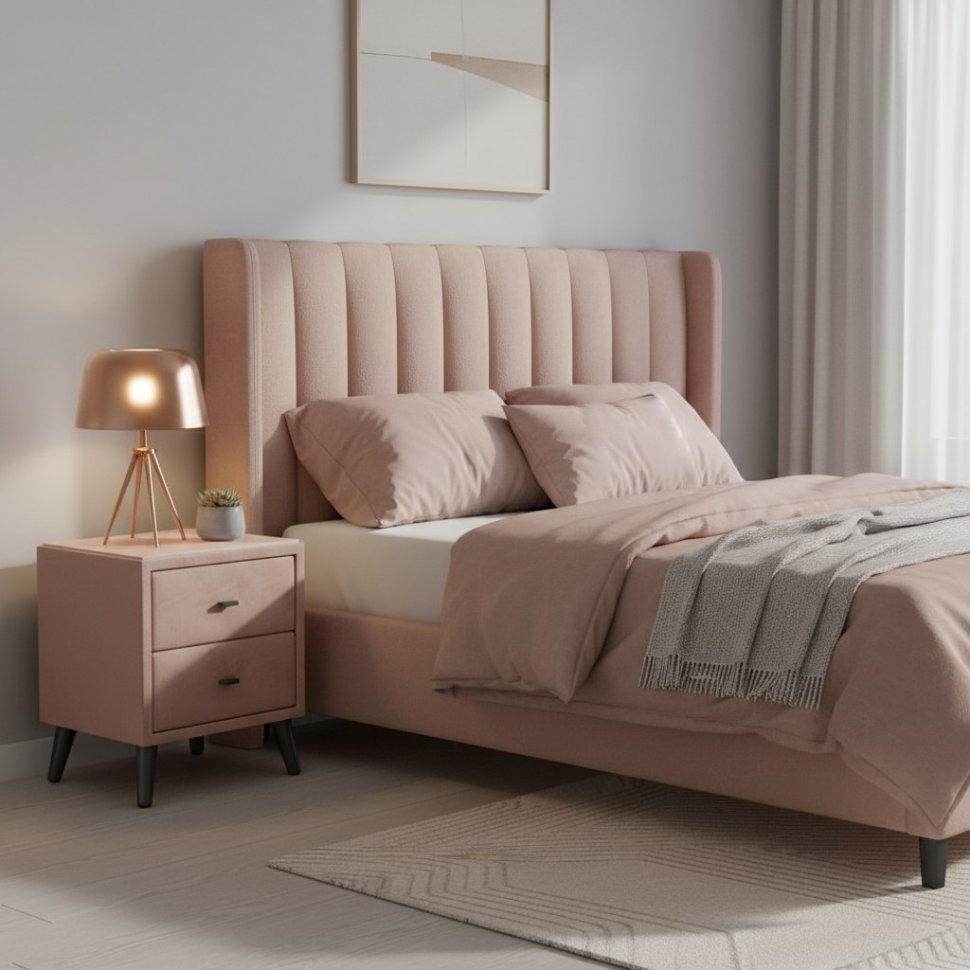 Тумба прикроватная Пай, Пыльная роза