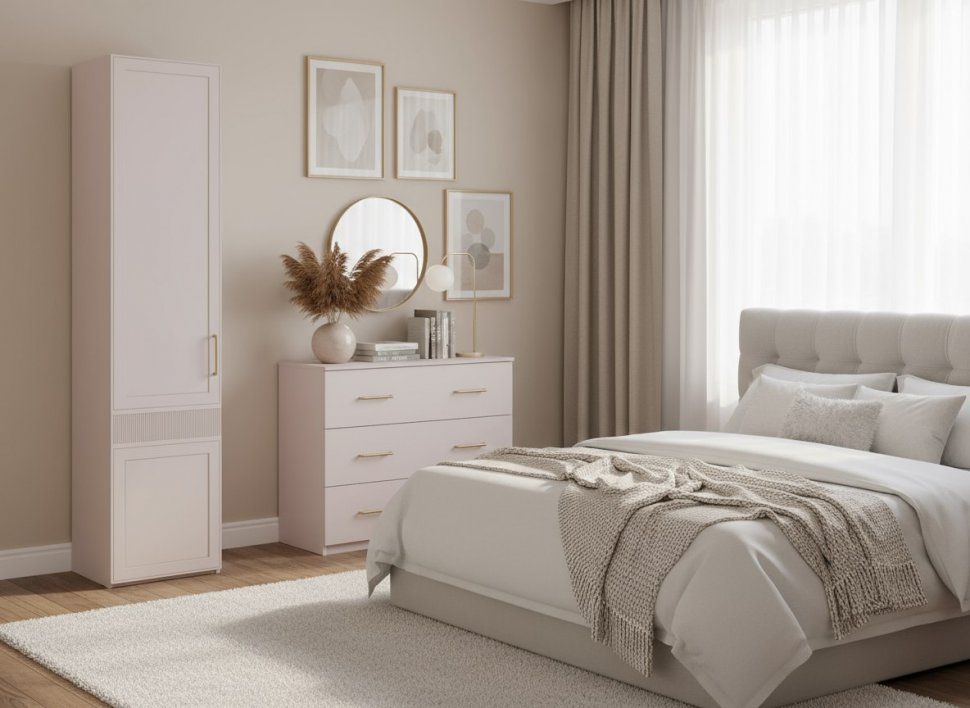 Ричфорд шкаф-пенал 16.327.01 кашемир / моно керамика