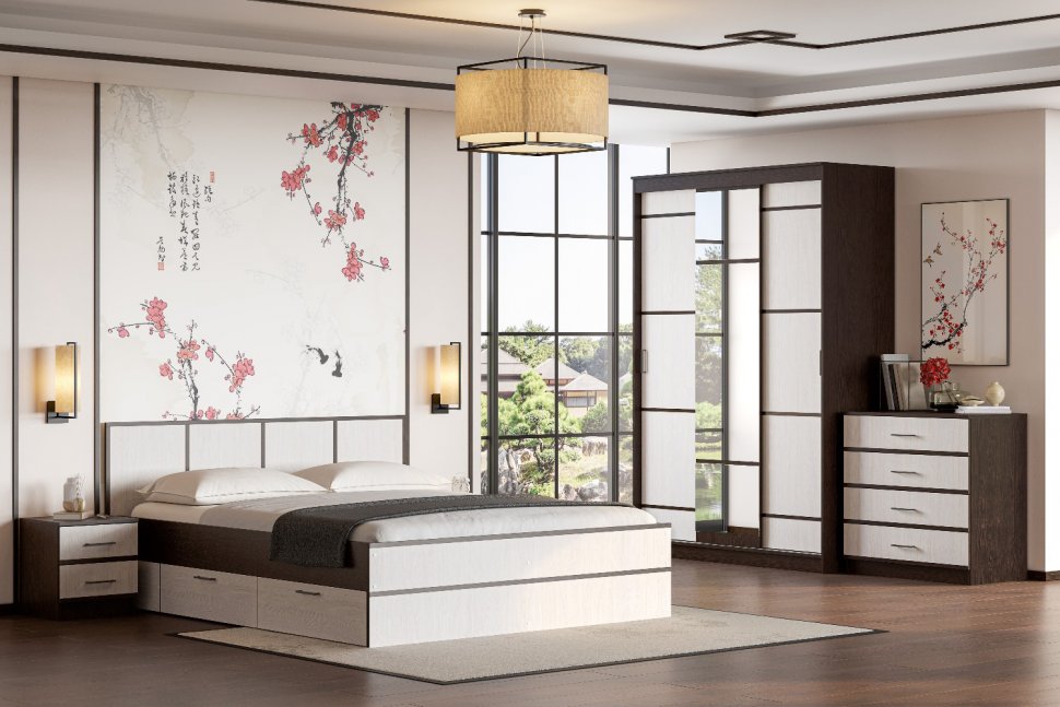 Спальня Карелия (Арника) Комплект 1