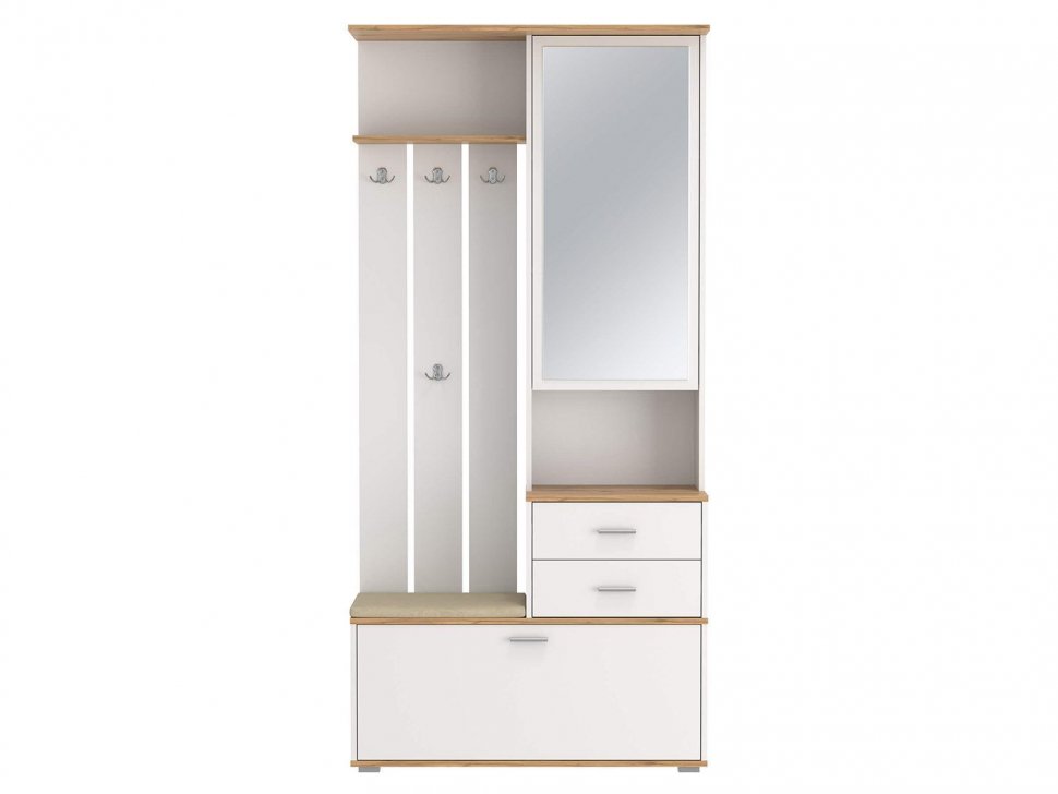 Антре шкаф для прихожей 65.08 Белый