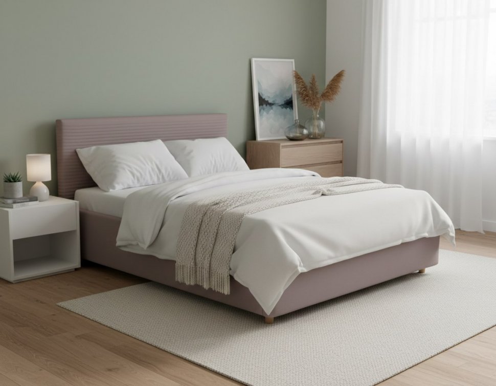 Кровать Event Loft 1400 с основанием / какао №8