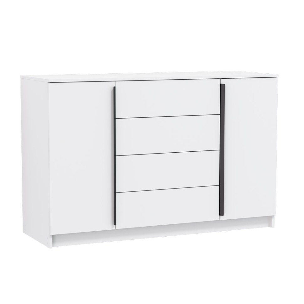 Брандо комод 67.11 ЛДСП Белый