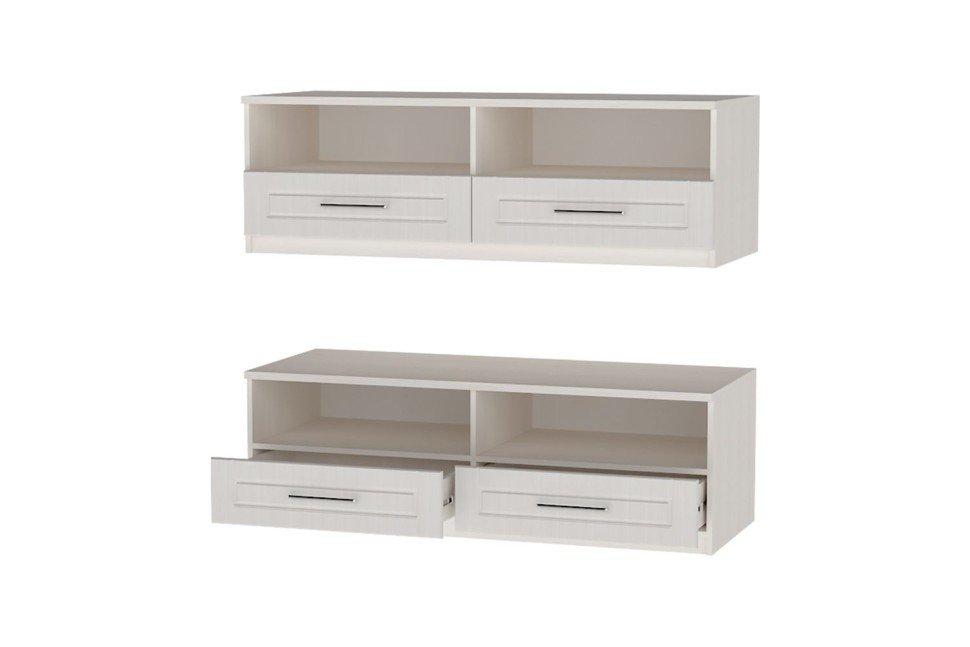 Гостиная Аллегро 9 Роммб компл. 2 / Бодега белая/Сандал белый