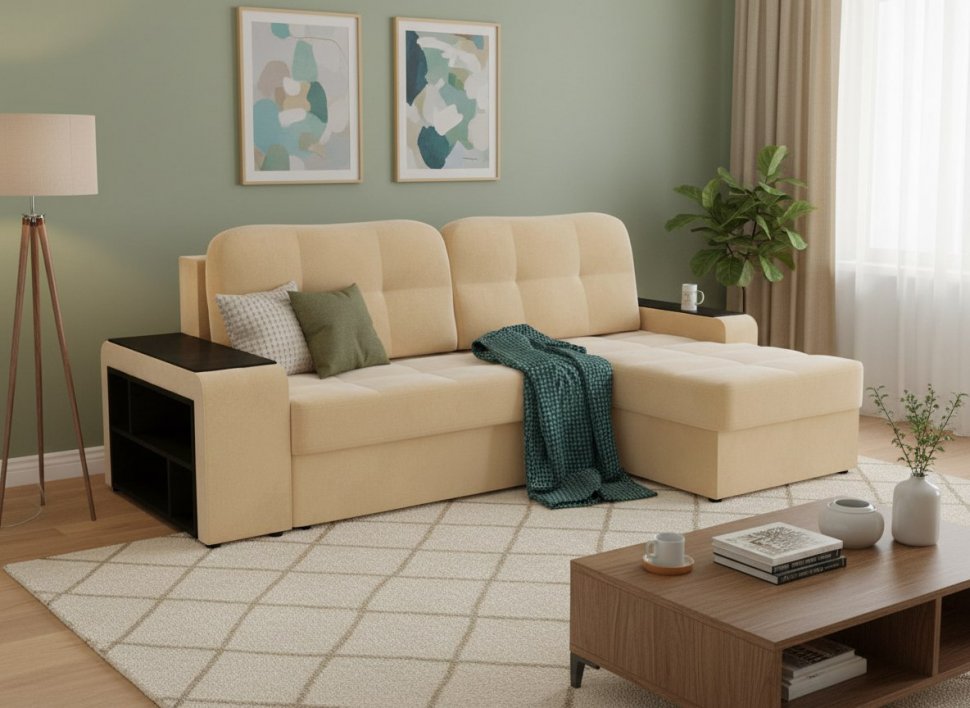 Диван угловой Дубай luna 05