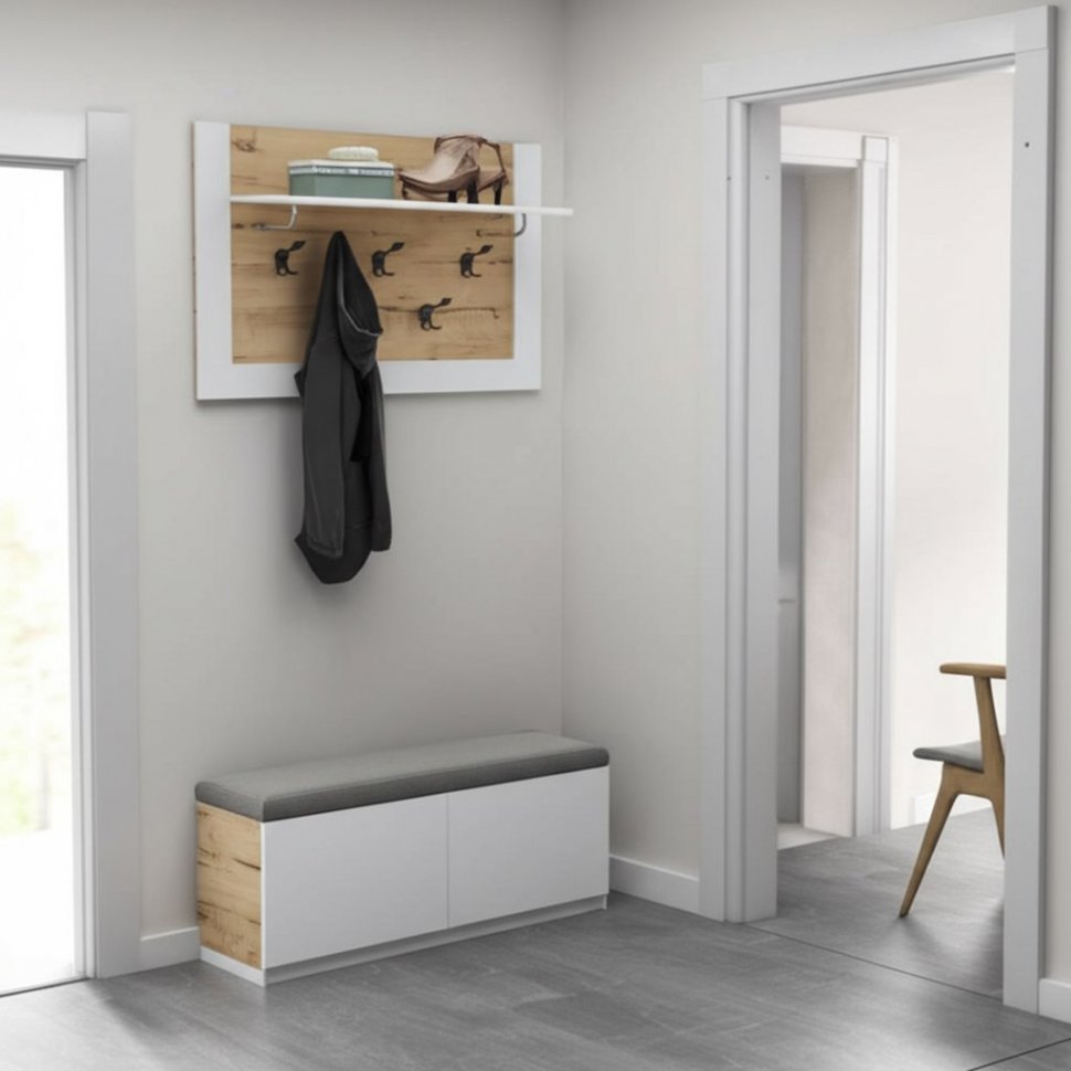 Вешалка настенная Ева 5 М8