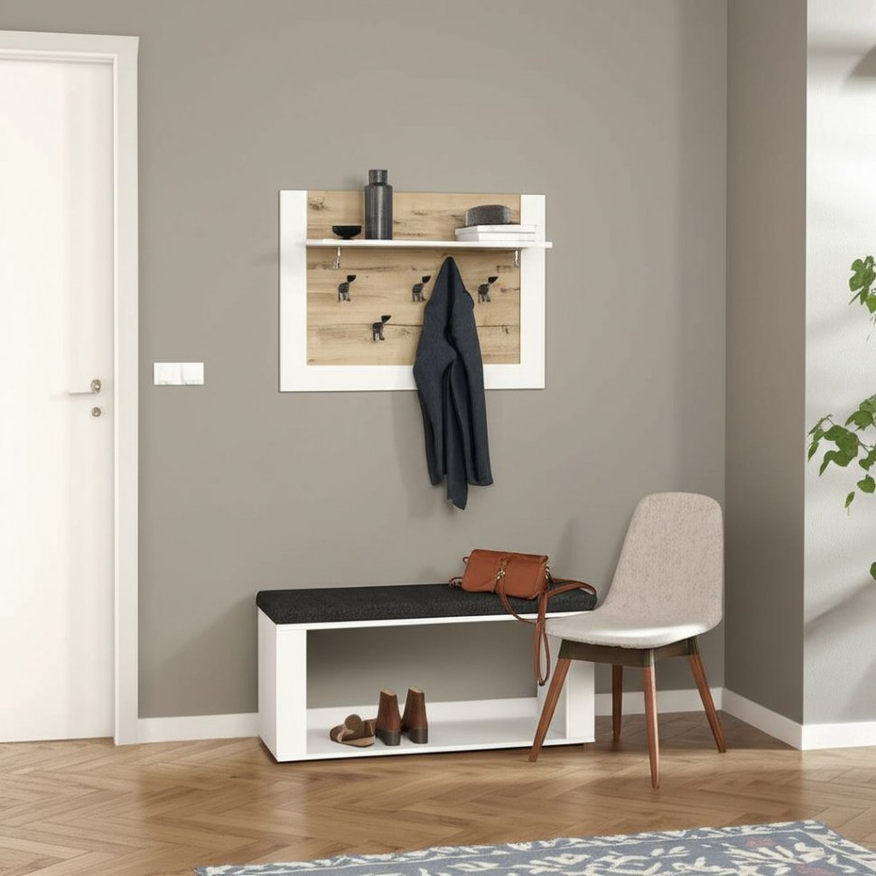 Вешалка настенная Ева 5 М8