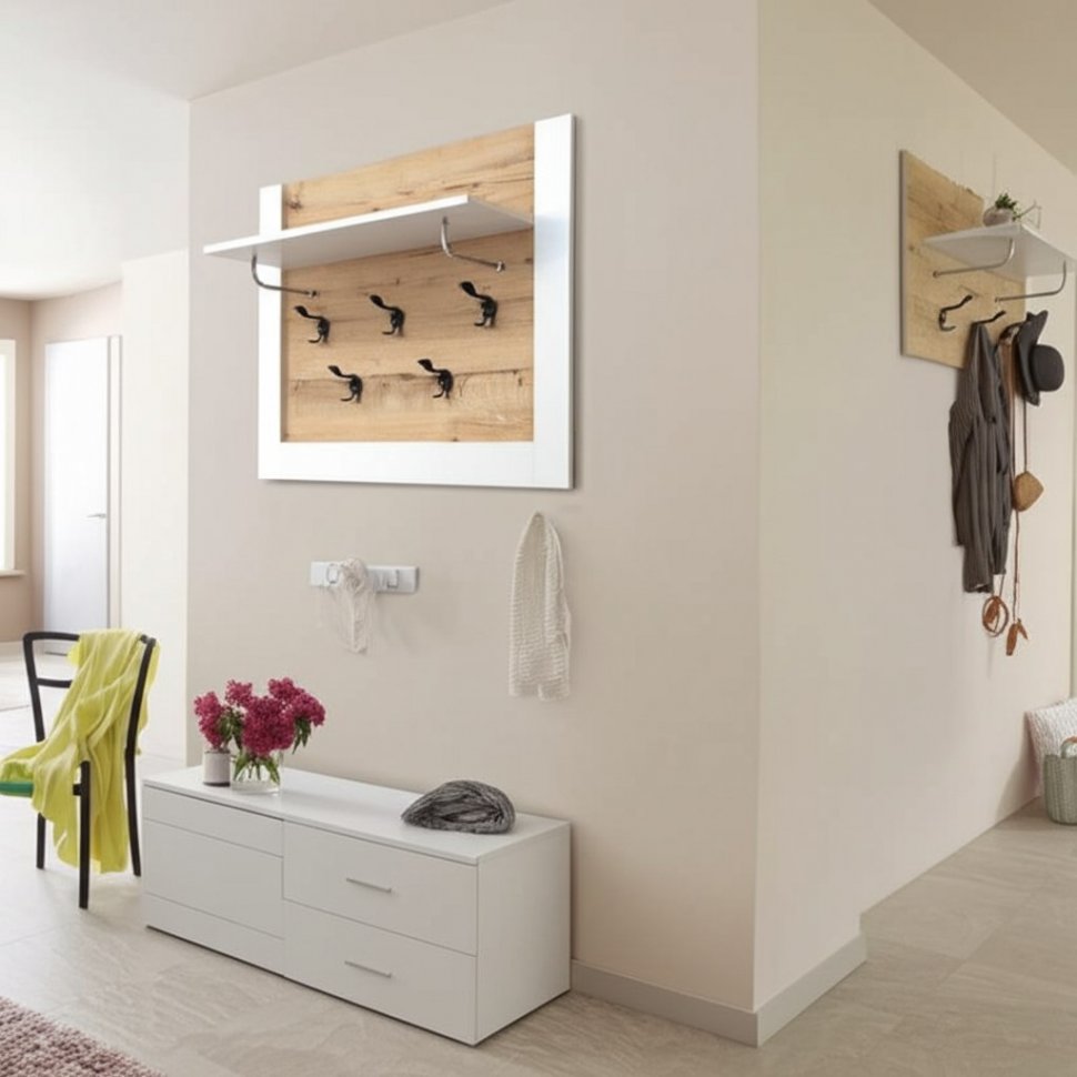 Вешалка настенная Ева 5 М8