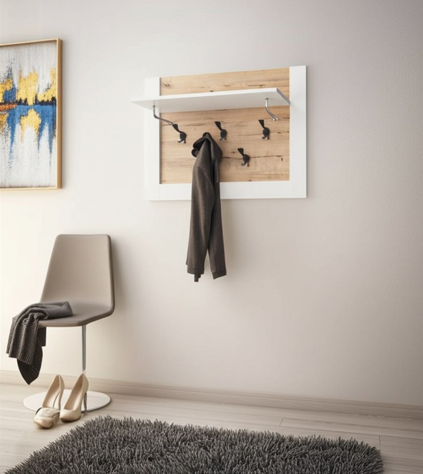 Вешалка настенная Ева 5 М8