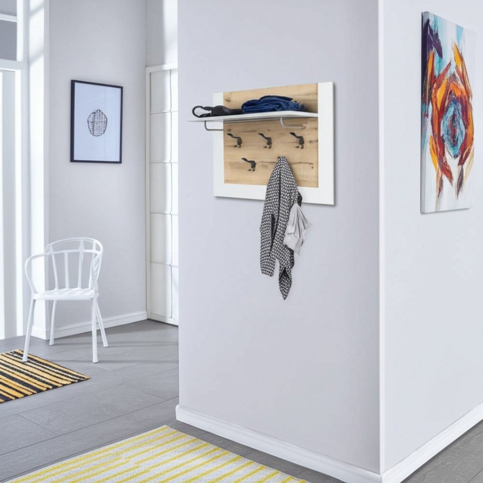 Вешалка настенная Ева 5 М8