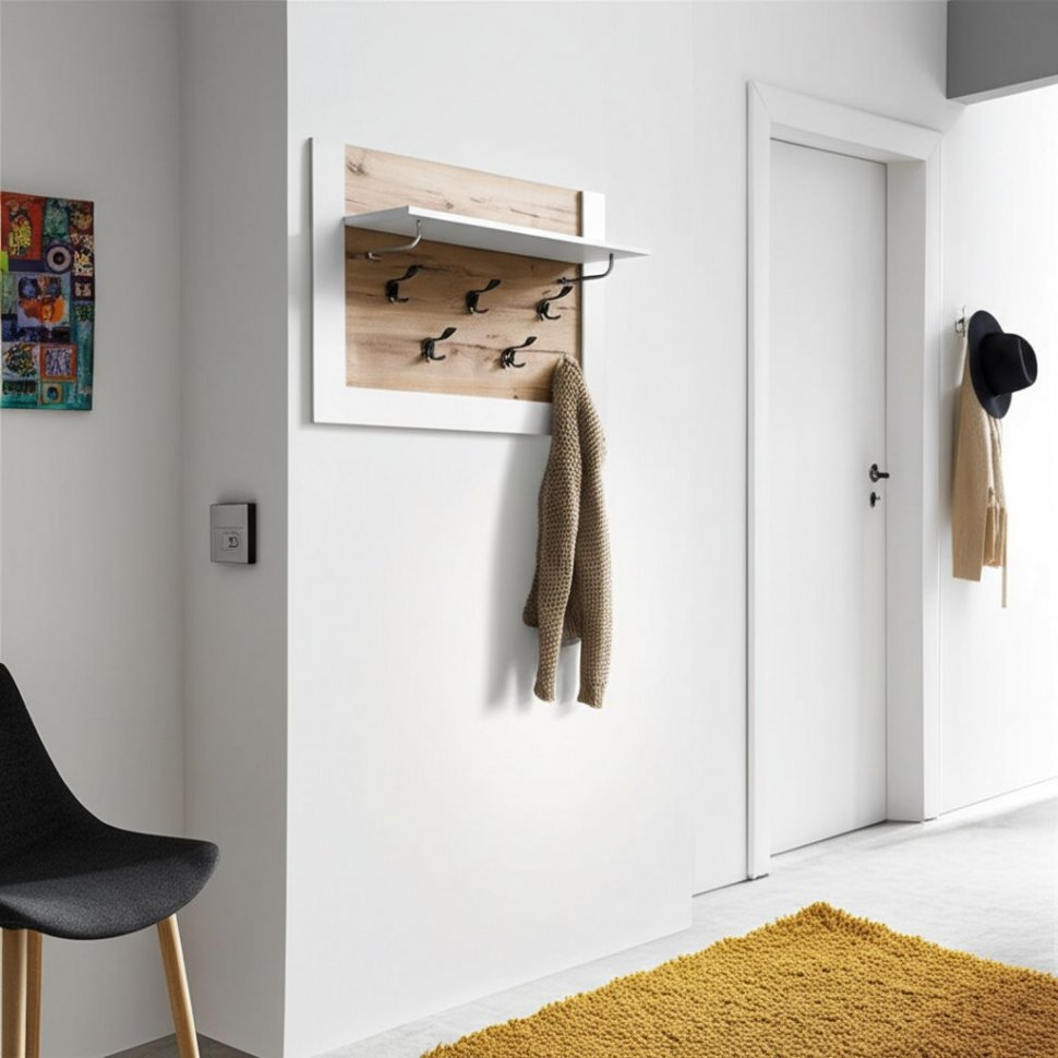 Вешалка настенная Ева 5 М8