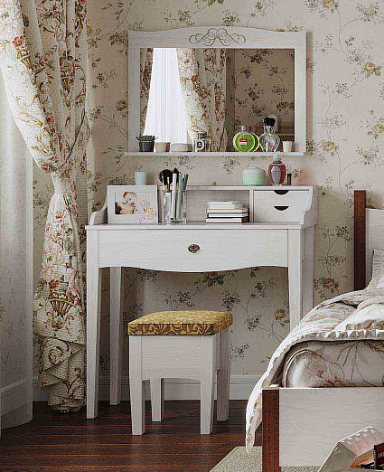 Зеркало настенное ADELE 11 Глазов-мебель (Ясень Анкор)