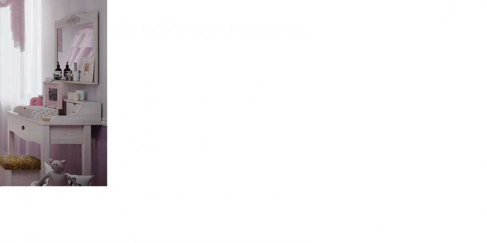 Зеркало настенное ADELE 11 Глазов-мебель (Ясень Анкор)