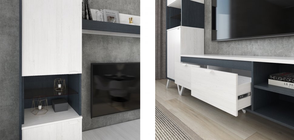 Тумба ТВ Винтер 1 (Алисия)