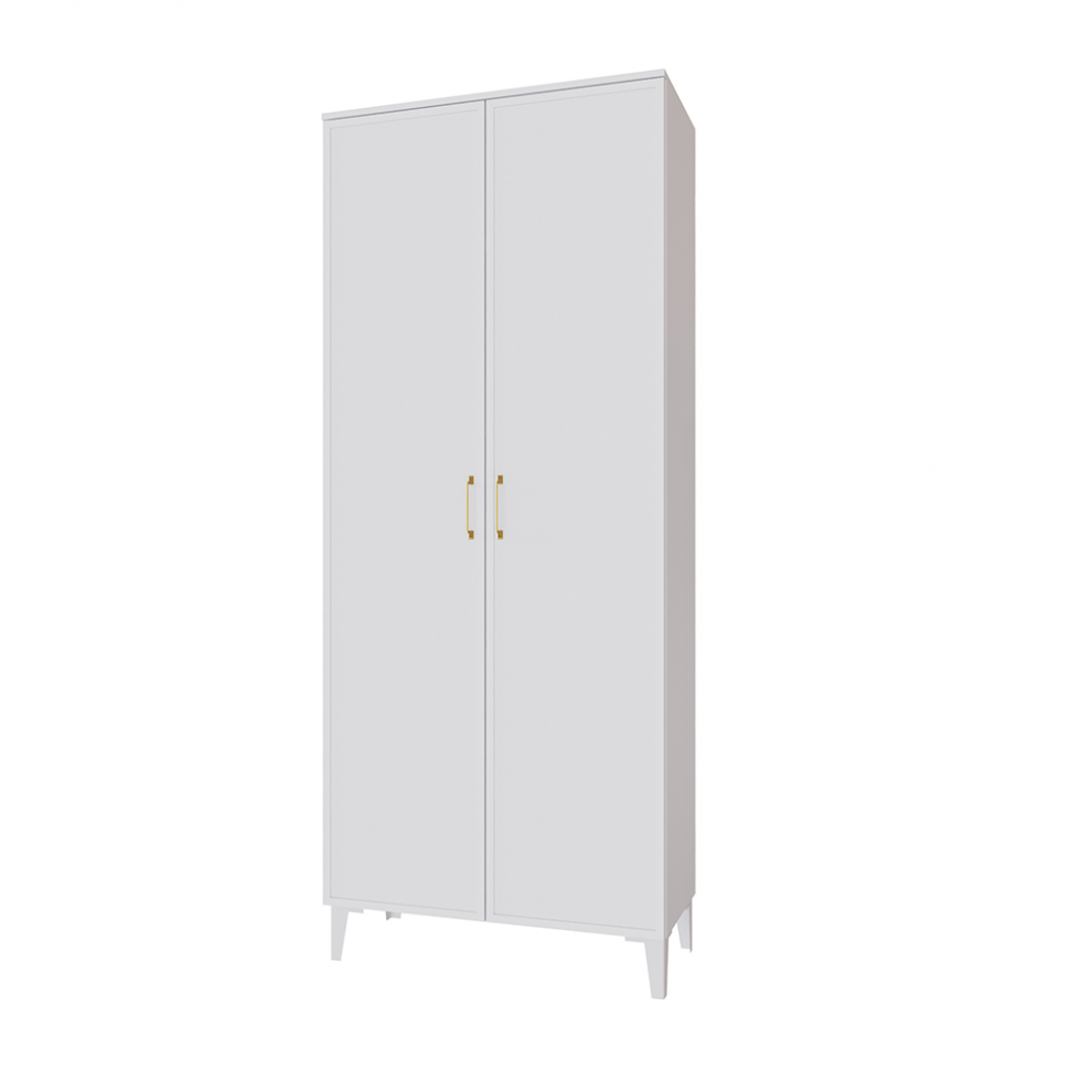 Шкаф 2-х створчатый Толедо ТШ-30, Белый