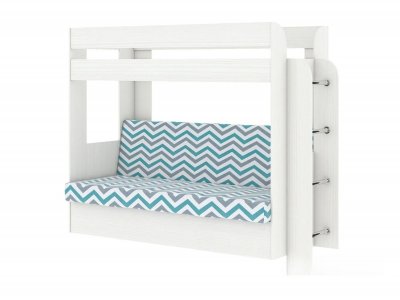 Карамель 75 кровать-диван Бодега Светлый / Ткань Willy Mint