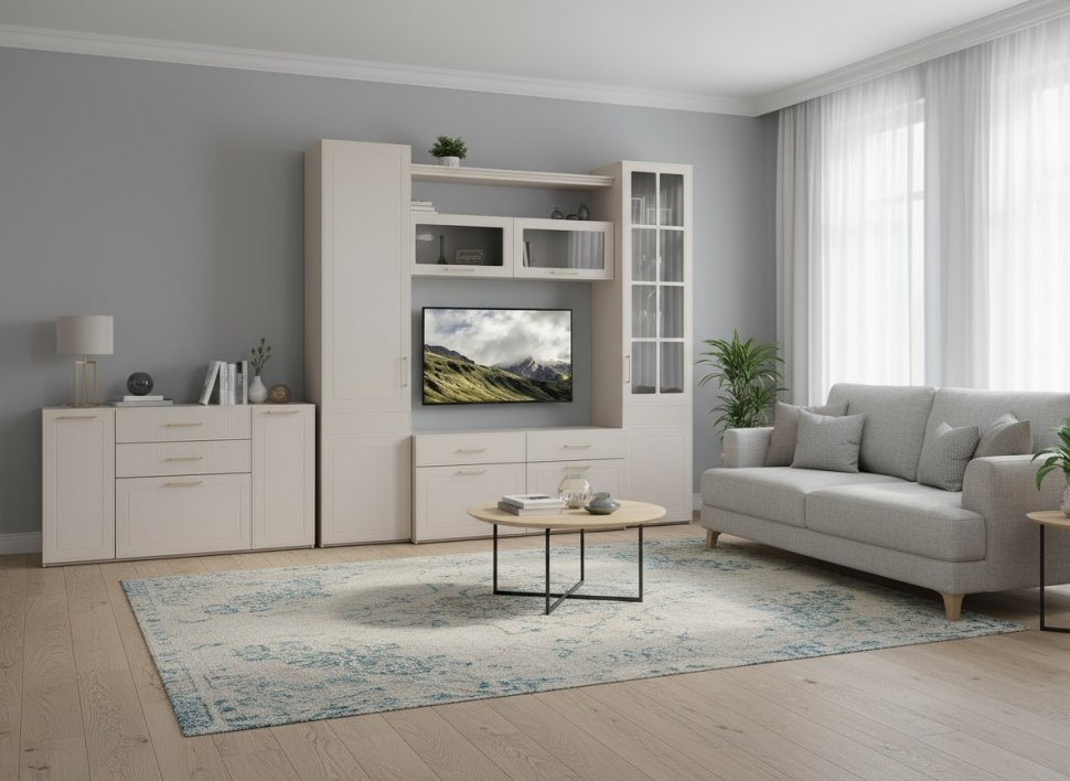 Ричфорд шкаф-витрина 16.396 кашемир / моно керамика