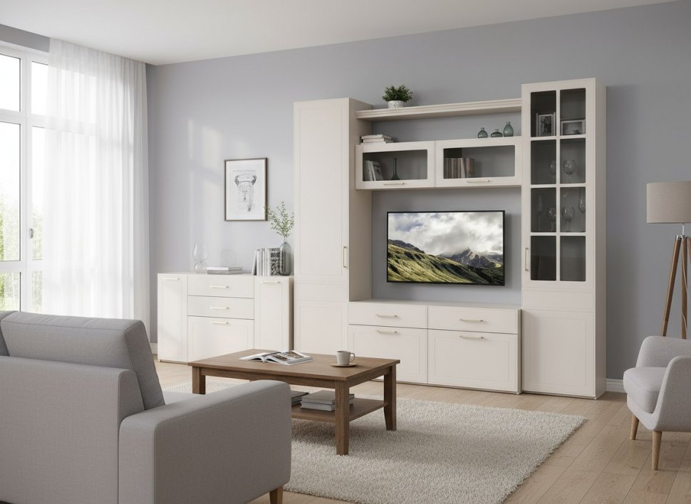 Ричфорд шкаф-витрина 16.396 кашемир / моно керамика