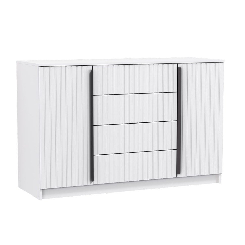 Брандо комод 67.11 МДФ Белый