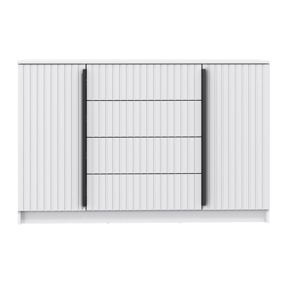 Брандо комод 67.11 МДФ Белый