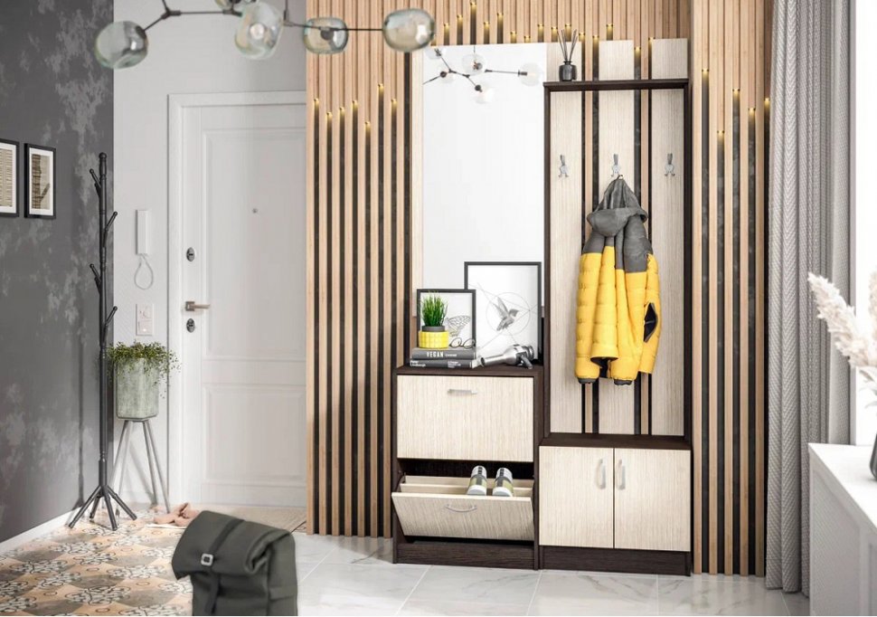 Прихожая Вега (Венге / Дуб Белфорд)