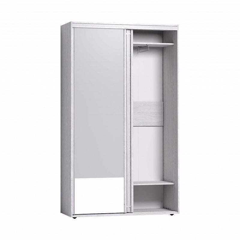 Шкаф-купе с зеркалом Sherlock 303 (Глазов) Ясень анкор светлый